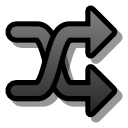 toolbar - media shuffle